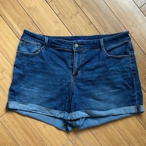 Apt. 9 Dark Blue Jean Shorts
